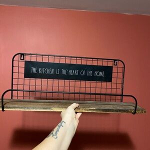 Rae Dunn | KITCHEN IS THE HEART OF THE HOME shelf